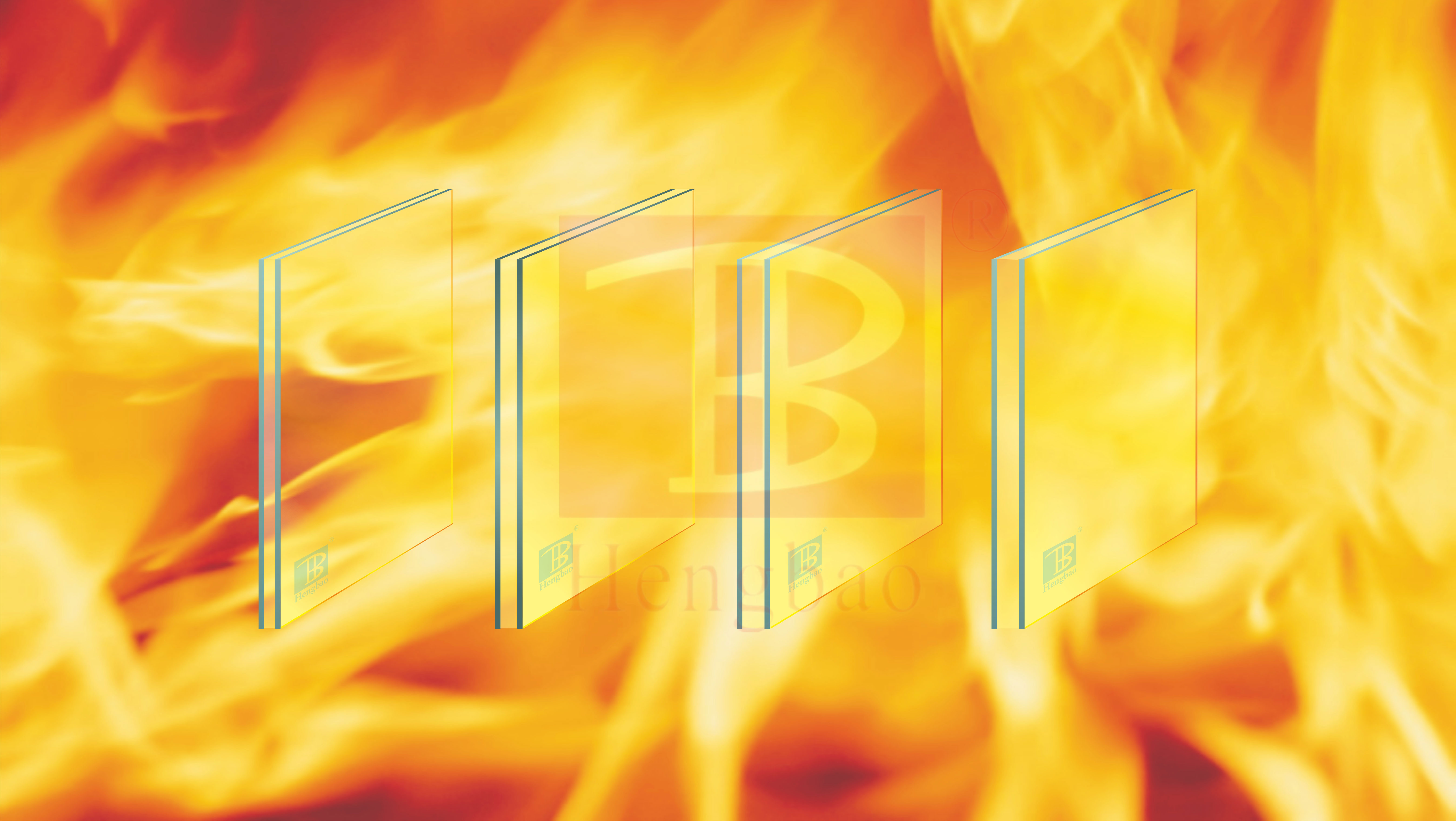 灌漿復合隔熱型防火玻璃